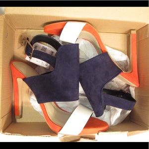 Red, White, & Blue Zara Heels